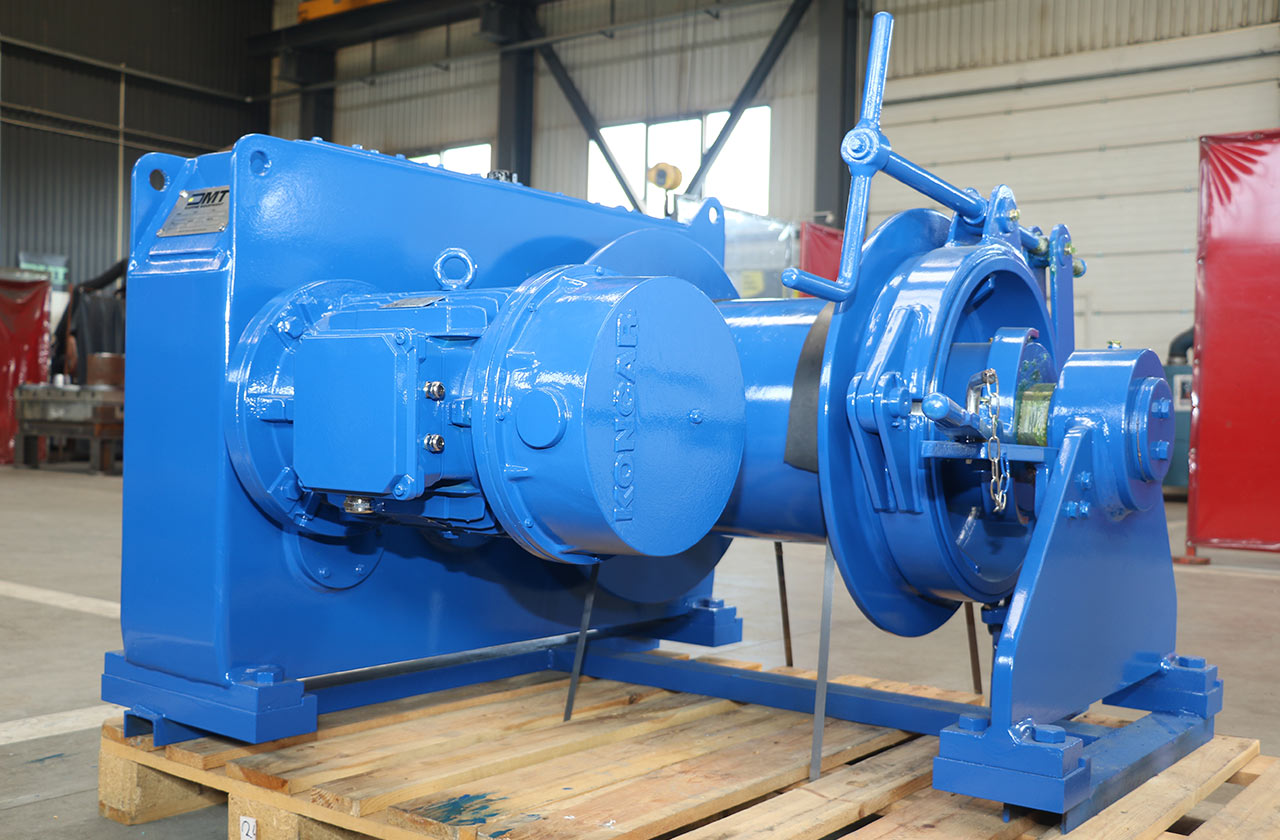 Mooring Winches - DMT MARINE EQUIPMENT